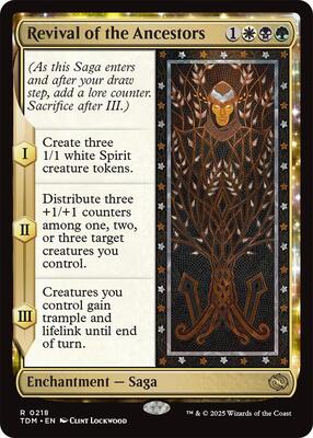 Revival of the Ancestors card from Tarkir: Dragonstorm