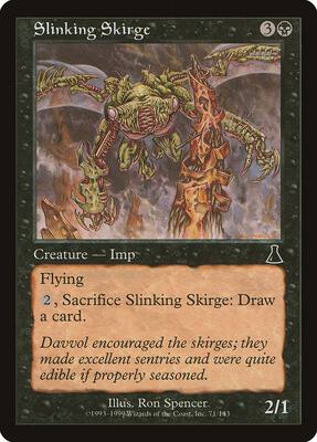 Slinking Skirge card from Urza's Destiny