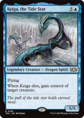 Keiga, the Tide Star card from Commander: Tarkir: Dragonstorm