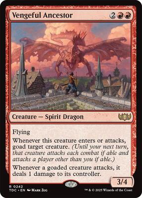 Vengeful Ancestor card from Commander: Tarkir: Dragonstorm