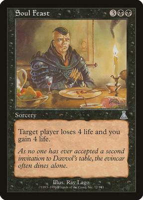 Soul Feast card from Urza's Destiny