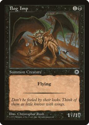 Bog Imp card from Portal