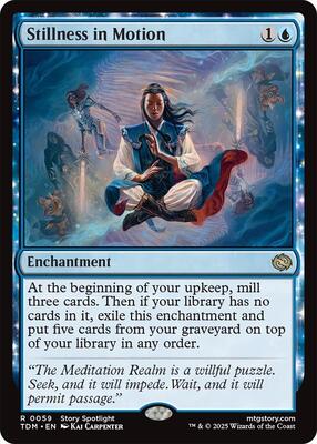 Stillness in Motion card from Tarkir: Dragonstorm