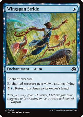 Wingspan Stride card from Tarkir: Dragonstorm
