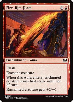 Fire-Rim Form card from Tarkir: Dragonstorm