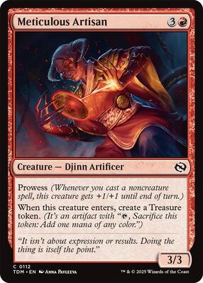 Meticulous Artisan card from Tarkir: Dragonstorm