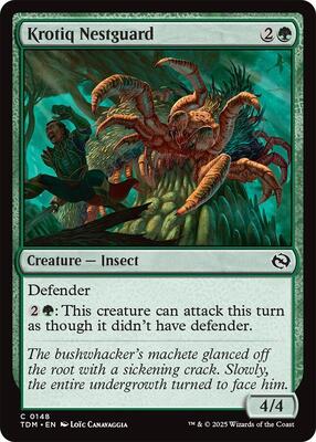 Krotiq Nestguard card from Tarkir: Dragonstorm