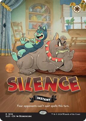 Silence (1816) card from Secret Lair Drop Series
