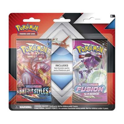 2 Booster Packs & Latias Collector's Pin card from Miscellaneous Cards & Products