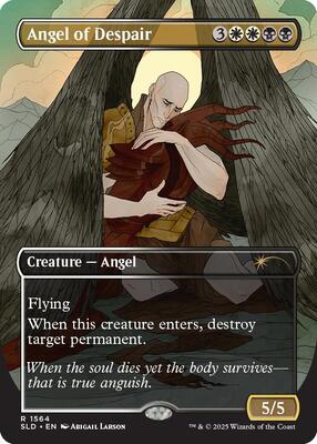 Angel of Despair card from Secret Lair Drop Series
