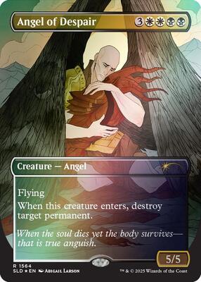Angel of Despair (Rainbow Foil) card from Secret Lair Drop Series