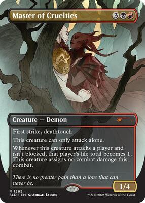 Master of Cruelties card from Secret Lair Drop Series