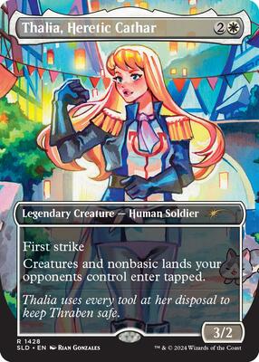 Thalia, Heretic Cathar card from Secret Lair Drop Series