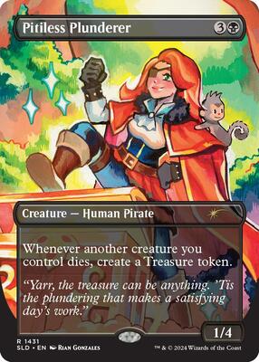 Pitiless Plunderer card from Secret Lair Drop Series