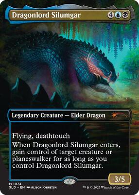 Dragonlord Silumgar card from Secret Lair Drop Series