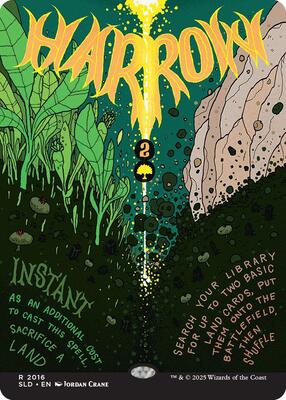 Harrow card from Secret Lair Drop Series