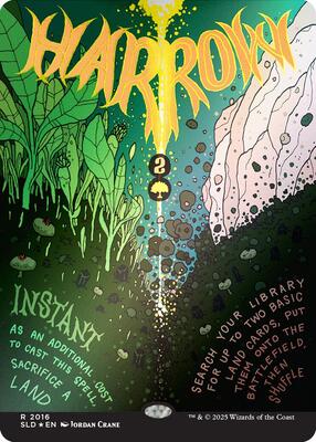 Harrow (Rainbow Foil) card from Secret Lair Drop Series