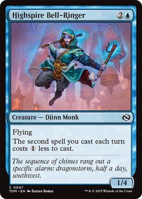 Highspire Bell-Ringer card from Tarkir: Dragonstorm