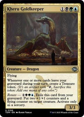 Kheru Goldkeeper card from Tarkir: Dragonstorm