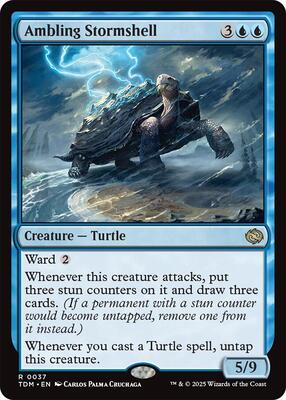 Ambling Stormshell card from Tarkir: Dragonstorm