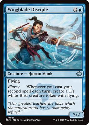 Wingblade Disciple card from Tarkir: Dragonstorm