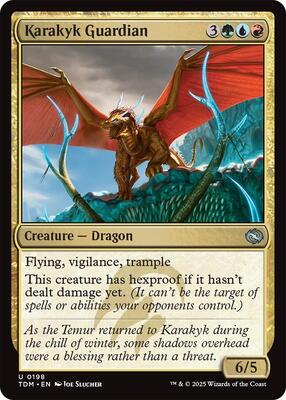 Karakyk Guardian card from Tarkir: Dragonstorm