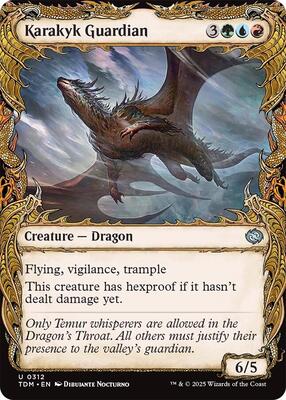 Karakyk Guardian (Showcase) card from Tarkir: Dragonstorm