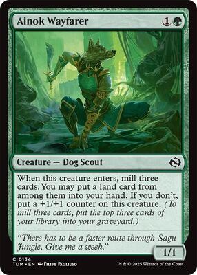 Ainok Wayfarer card from Tarkir: Dragonstorm