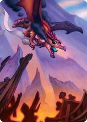 Scavenger Regent Art Card (45/54) card from Art Series: Tarkir: Dragonstorm