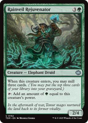 Rainveil Rejuvenator card from Tarkir: Dragonstorm