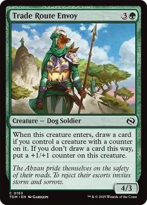 Trade Route Envoy card from Tarkir: Dragonstorm
