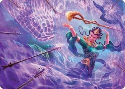 Snakeskin Veil Art Card (19/54) card from Art Series: Tarkir: Dragonstorm