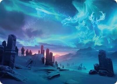 Auroral Procession Art Card (20/54) card from Art Series: Tarkir: Dragonstorm