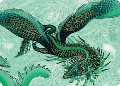 Teval, Arbiter of Virtue Art Card (38/54) card from Art Series: Tarkir: Dragonstorm