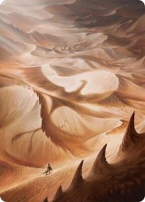 Plains Art Card (30/54) card from Art Series: Tarkir: Dragonstorm