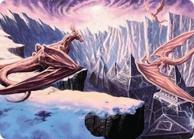 Maelstrom of the Spirit Dragon (42/54) card from Art Series: Tarkir: Dragonstorm