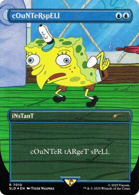 cOuNTeRspELl (7010) (Rainbow Foil) card from Secret Lair Drop Series