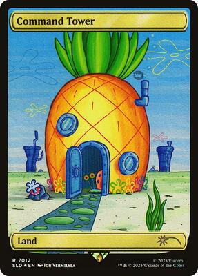 Command Tower (7012) (Rainbow Foil) card from Secret Lair Drop Series