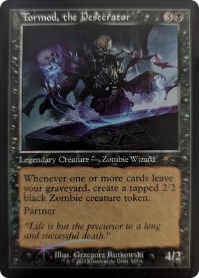 Tormod, the Desecrator (Retro Frame) card from Secret Lair Drop Series