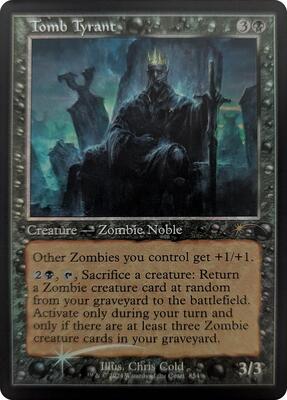 Tomb Tyrant (Retro Frame) card from Secret Lair Drop Series