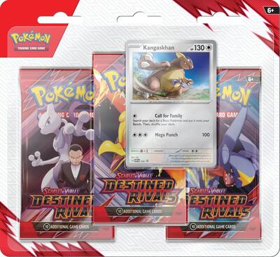 Destined Rivals 3 Pack Blister [Kangaskhan] card from SV10: Destined Rivals