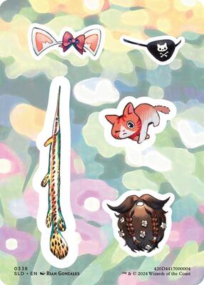Sticker Sheet (0338) card from Secret Lair Drop Series