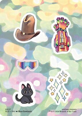 Sticker Sheet (0337) card from Secret Lair Drop Series