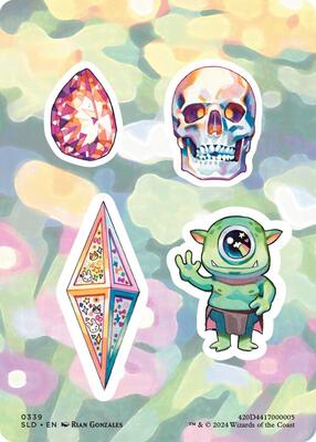 Sticker Sheet (0339) card from Secret Lair Drop Series