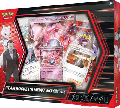 Team Rocket's Mewtwo ex Box card from Miscellaneous Cards & Products