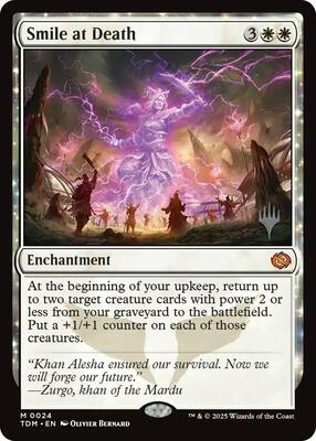 Smile at Death card from Promo Pack: Tarkir: Dragonstorm