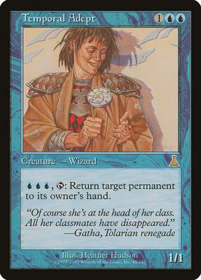 Temporal Adept card from Urza's Destiny