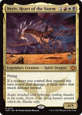 Neriv, Heart of the Storm card from Promo Pack: Tarkir: Dragonstorm