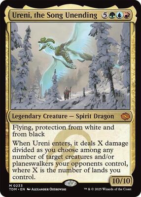 Ureni, the Song Unending card from Promo Pack: Tarkir: Dragonstorm