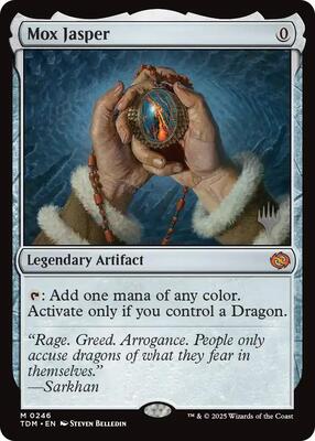 Mox Jasper card from Promo Pack: Tarkir: Dragonstorm